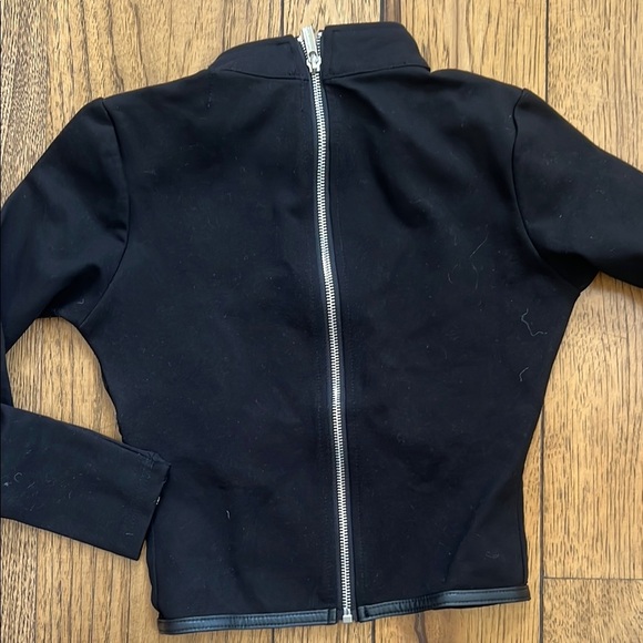 Maniere de voir black and silver crop top - Picture 4 of 4